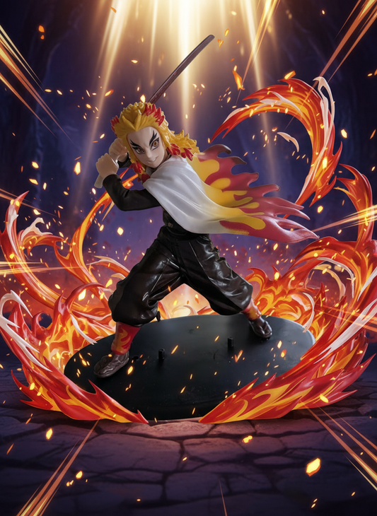 Demon Slayer Kyojuro Rengoku Flame Hashira Action Figure